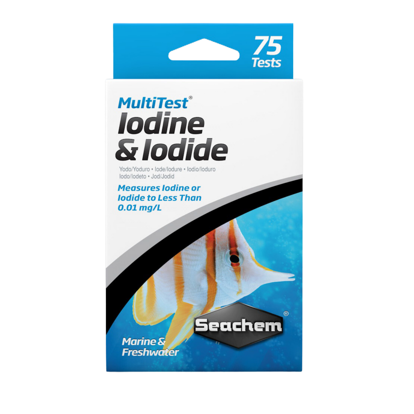 Seachem MultiTest Iodine & Iodide
