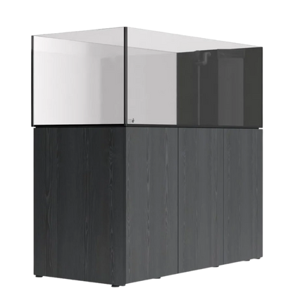 D-D Aqua-Pro Reef Peninsula 1500 Tank & Framed Cabinet