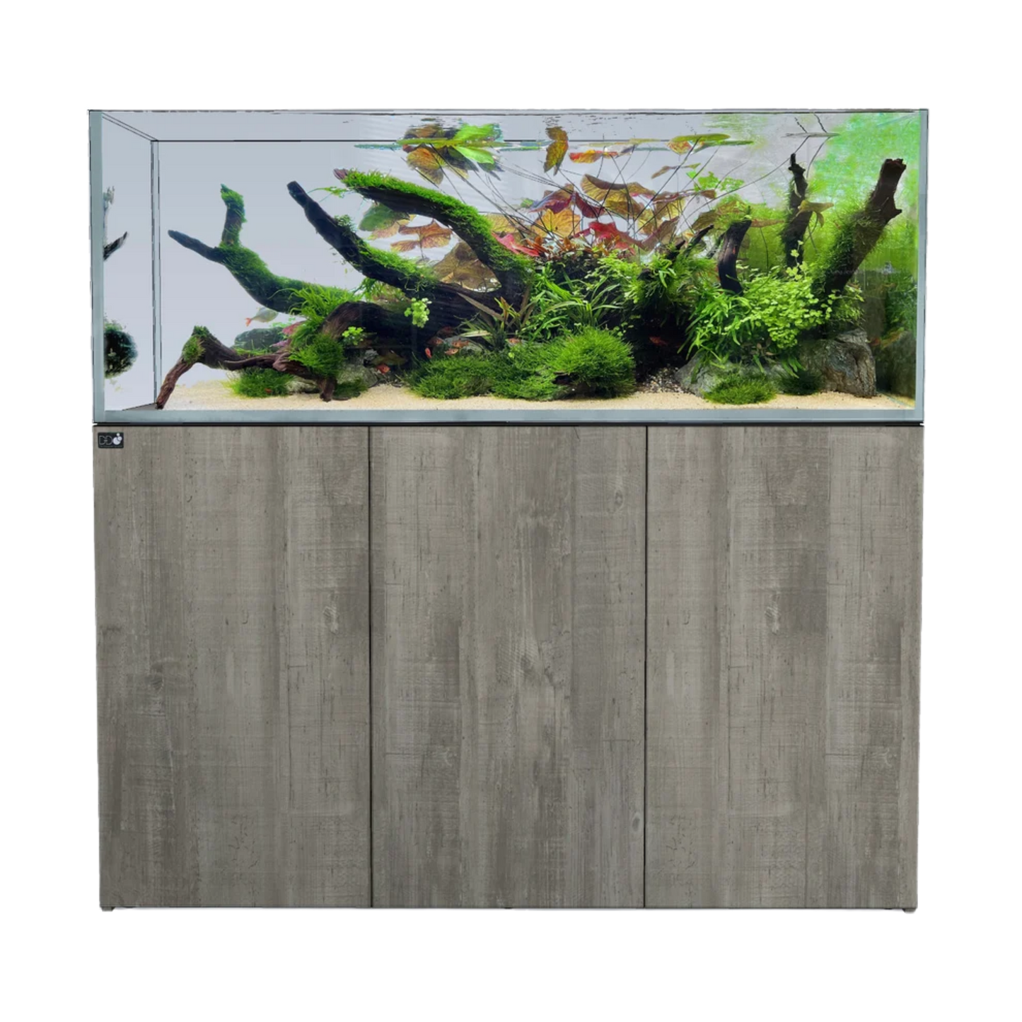 D-D Aqua-Pro Aquascaper 1500 Tank & Framed Cabinet