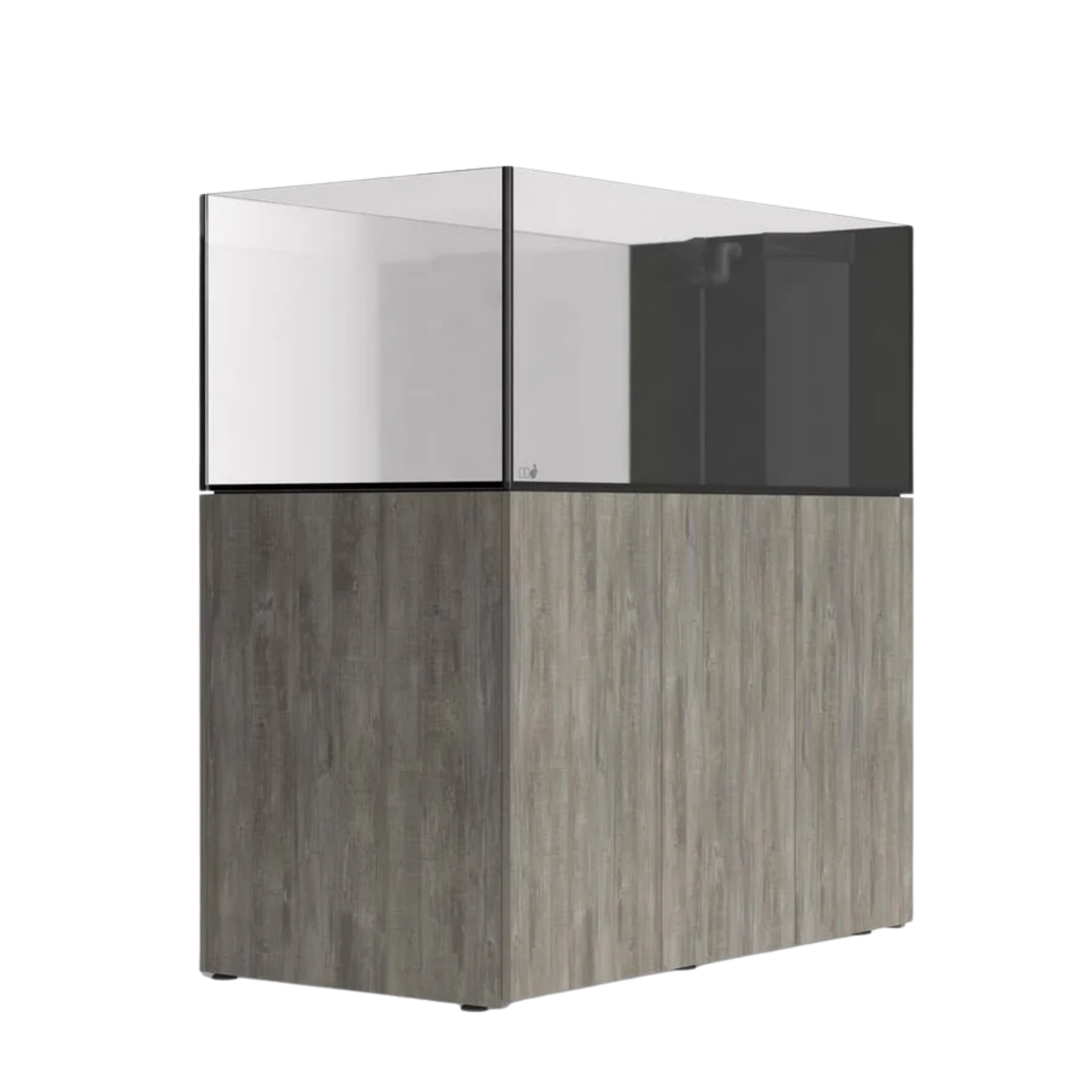 D-D Aqua-Pro Reef Peninsula 1350 Tank & Framed Cabinet