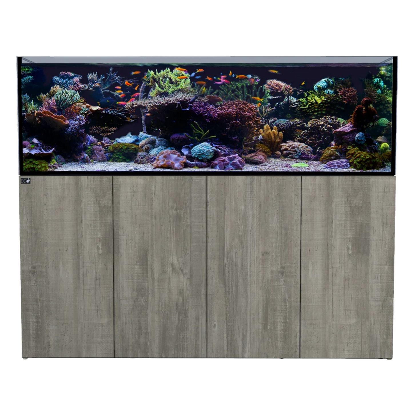 D-D Aqua-Pro Reef 1800 Tank & Framed Cabinet