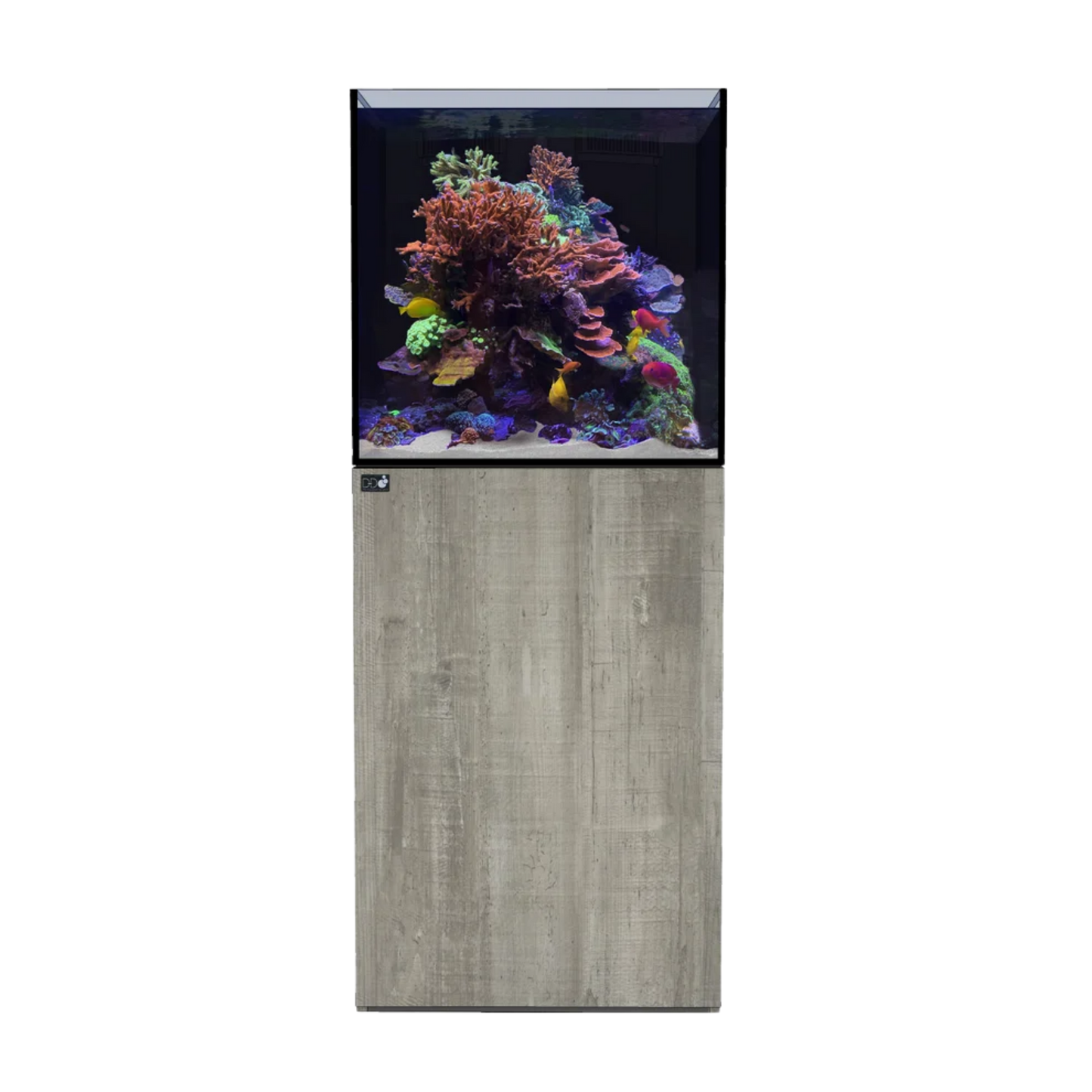 D-D Aqua-Pro Reef 600 Cube Tank & Cabinet