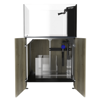 D-D Aqua-Pro Reef Peninsula 900 Tank & Framed Cabinet