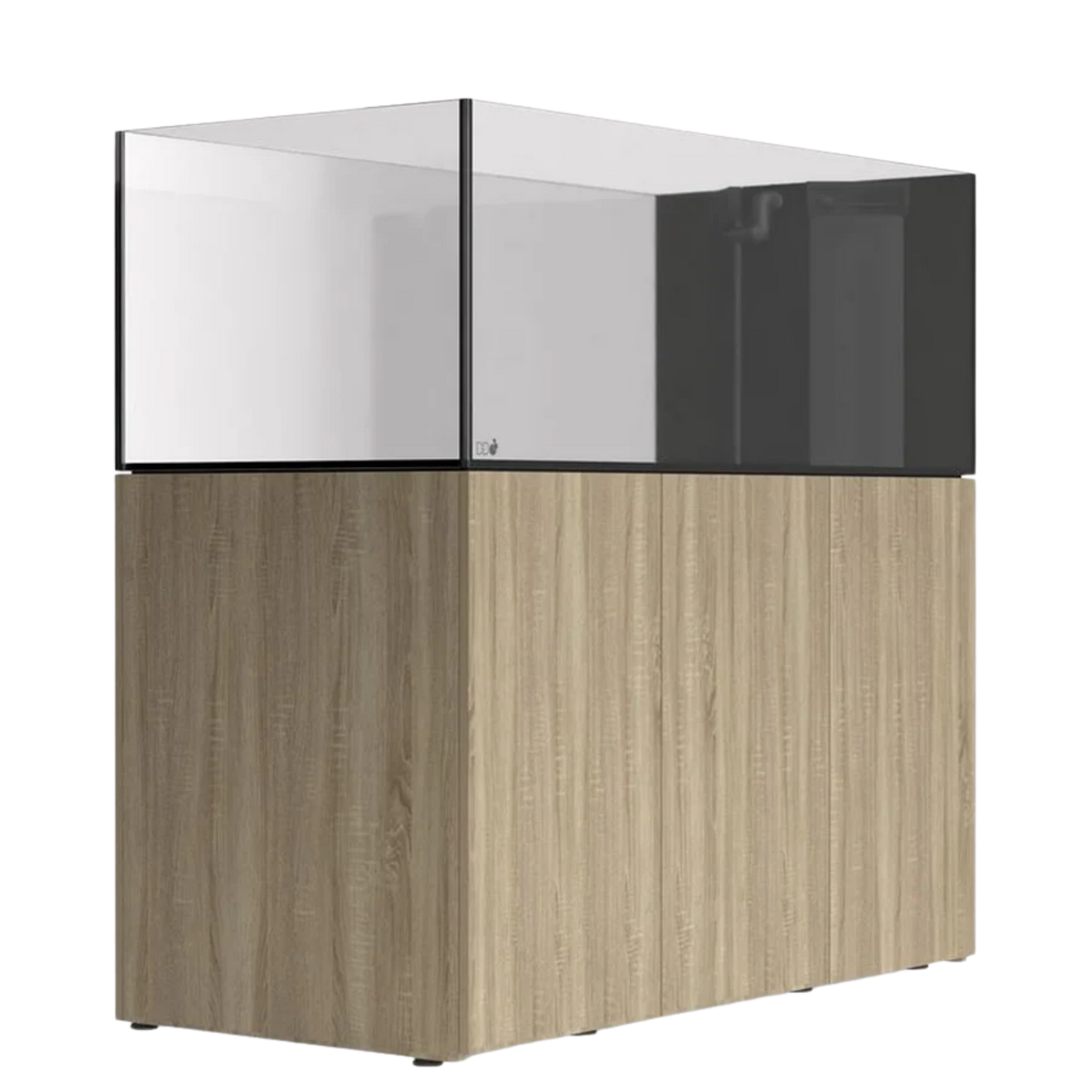D-D Aqua-Pro Reef Peninsula 1500 Tank & Framed Cabinet