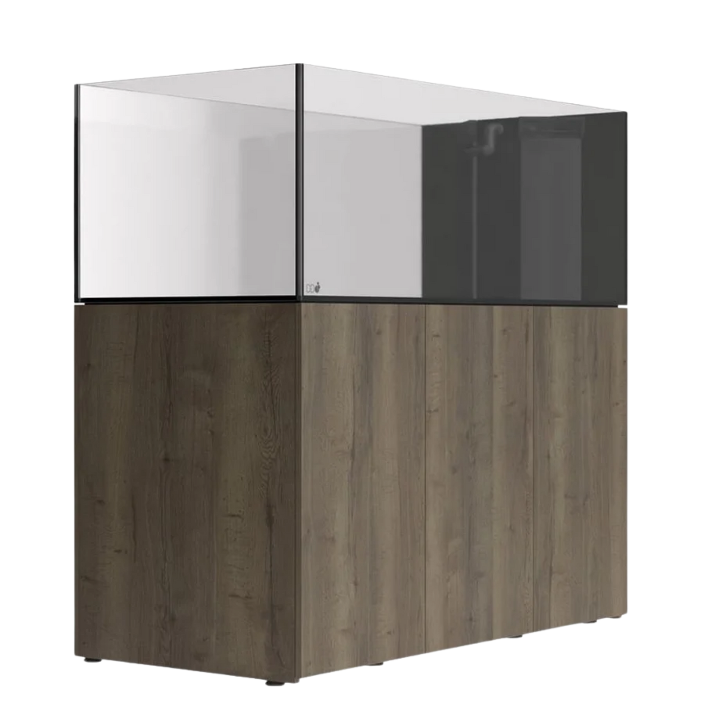 D-D Aqua-Pro Reef Peninsula 1500 Tank & Framed Cabinet