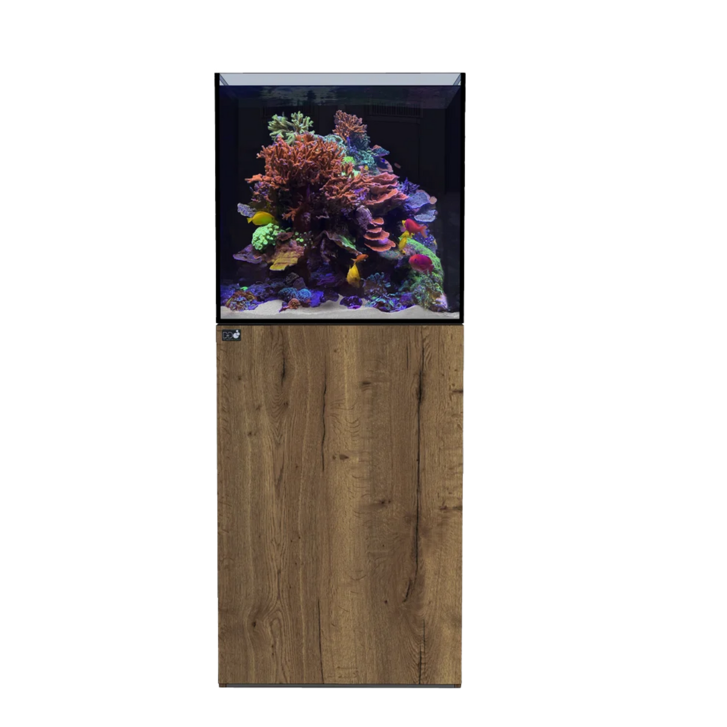 D-D Aqua-Pro Reef 600 Cube Tank & Cabinet